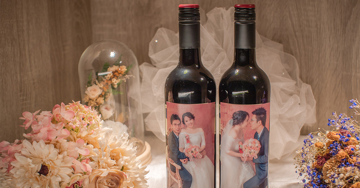 貝思特婚紗 提供西班牙高級進口專屬相片紅酒組一對 | 2020 聯合婚禮 樂見真愛 成就幸福